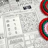 Christmas Newspaper Activity Booklet - Set of 2 Booklets - Pure Apotheca