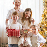 Christmas Red Check Plaid Gift Wrap 3m - Pure Apotheca