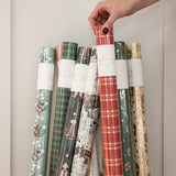 Christmas Red Check Plaid Gift Wrap 3m - Pure Apotheca