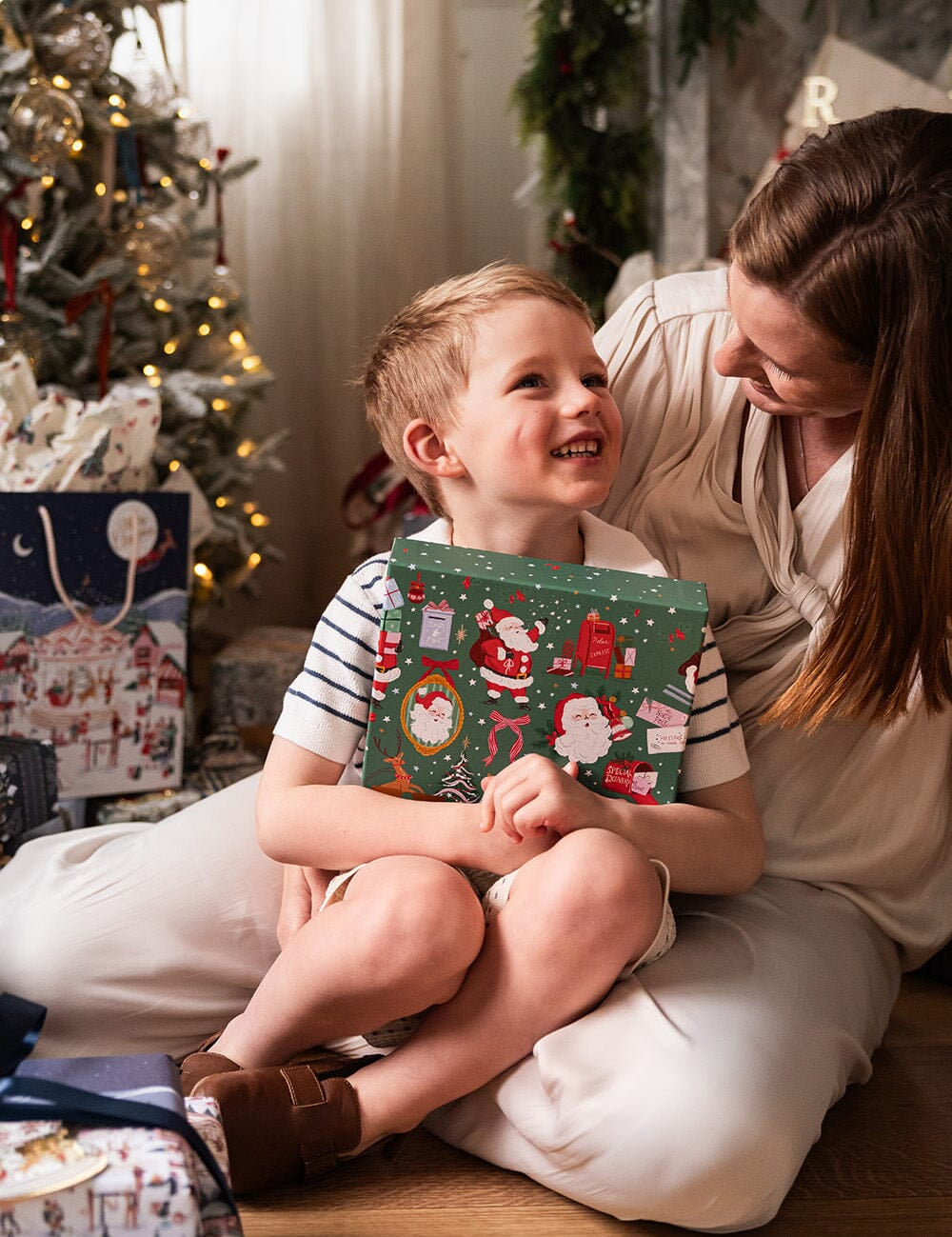 Christmas Santas 100pc Puzzle - Pure Apotheca