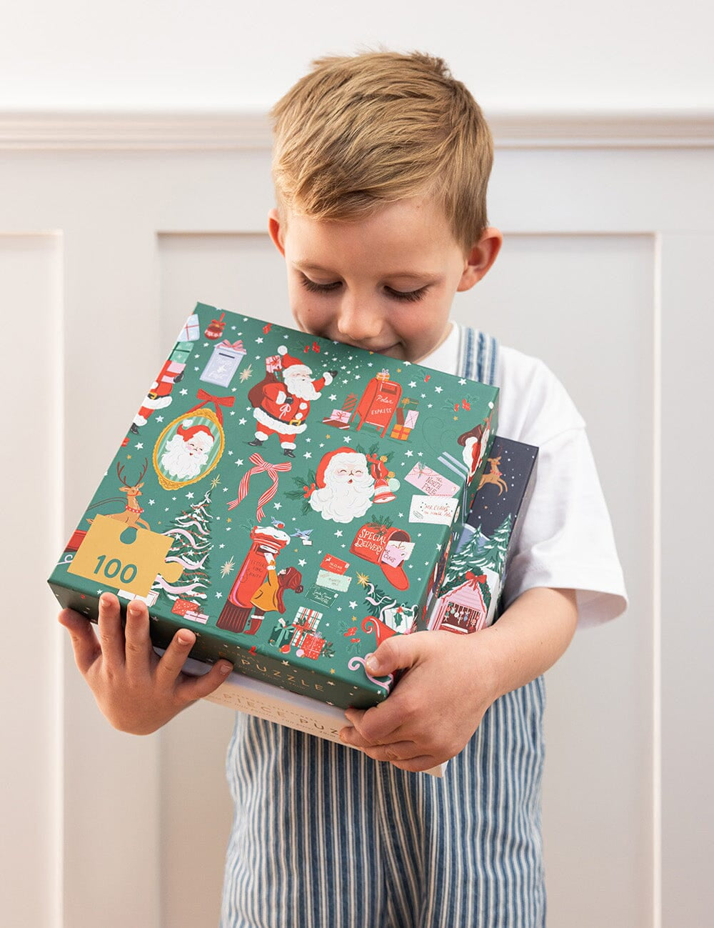Christmas Santas 100pc Puzzle - Pure Apotheca