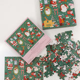 Christmas Santas 100pc Puzzle - Pure Apotheca