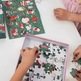 Christmas Santas 100pc Puzzle - Pure Apotheca
