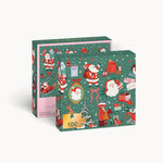 Christmas Santas 100pc Puzzle - Pure Apotheca