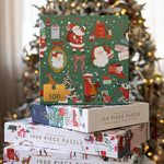 Christmas Santas 100pc Puzzle - Pure Apotheca
