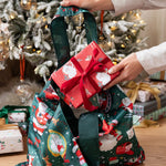 Christmas Santas Reusable Shopping Bag - Pure Apotheca