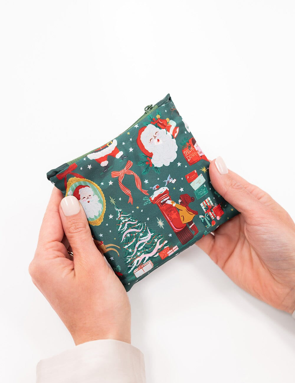Christmas Santas Reusable Shopping Bag - Pure Apotheca