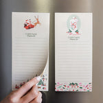 Christmas Sleigh Shopping List Notepad - Pure Apotheca