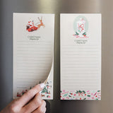 Christmas Sleigh Shopping List Notepad - Pure Apotheca