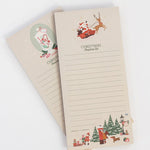 Christmas Sleigh Shopping List Notepad - Pure Apotheca