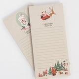 Christmas Sleigh Shopping List Notepad - Pure Apotheca
