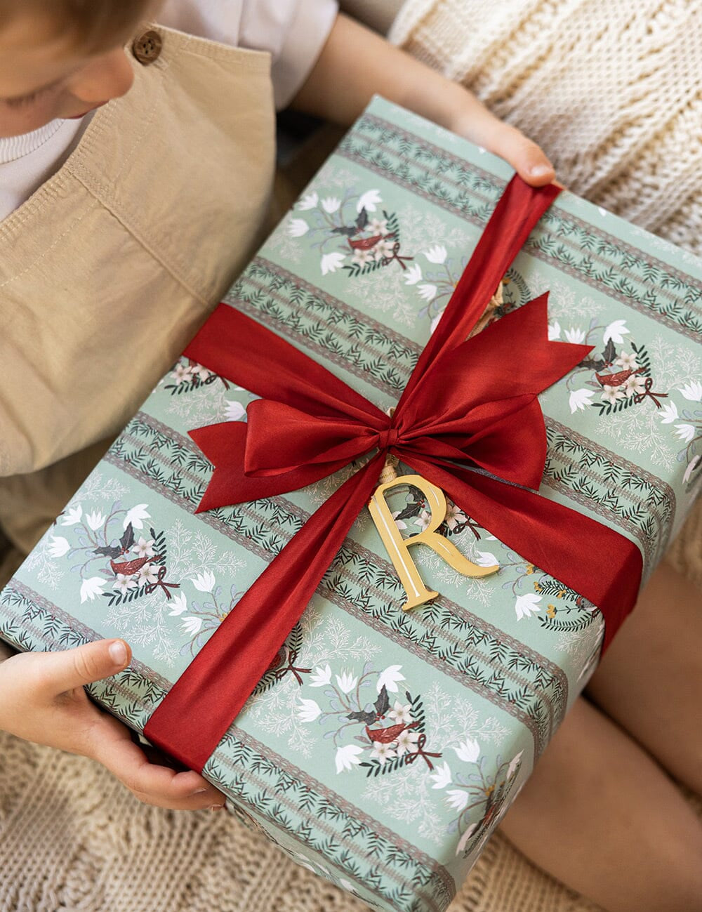 Christmas Songbirds Gift Wrap 3m - Pure Apotheca