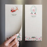 Christmas Treats Shopping List Notepad - Pure Apotheca