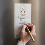 Christmas Treats Shopping List Notepad - Pure Apotheca