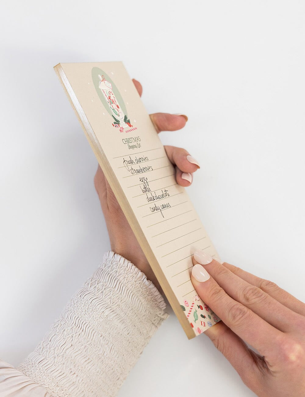 Christmas Treats Shopping List Notepad - Pure Apotheca