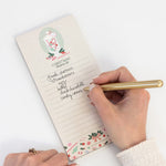 Christmas Treats Shopping List Notepad - Pure Apotheca
