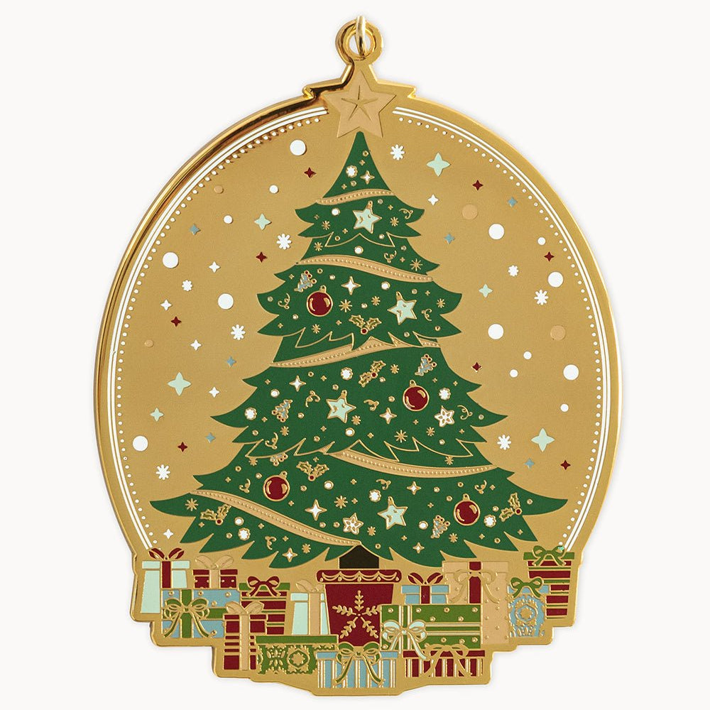 Christmas Tree Enamel Ornament - Pure Apotheca
