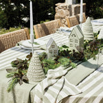 CHRISTMAS TREE SAGE SPECKLE TABLE DECORATION SML - Pure Apotheca