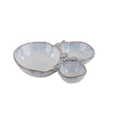 Ciscara Ceramic Dish 18.5x15.5x4cm Grey - Pure Apotheca