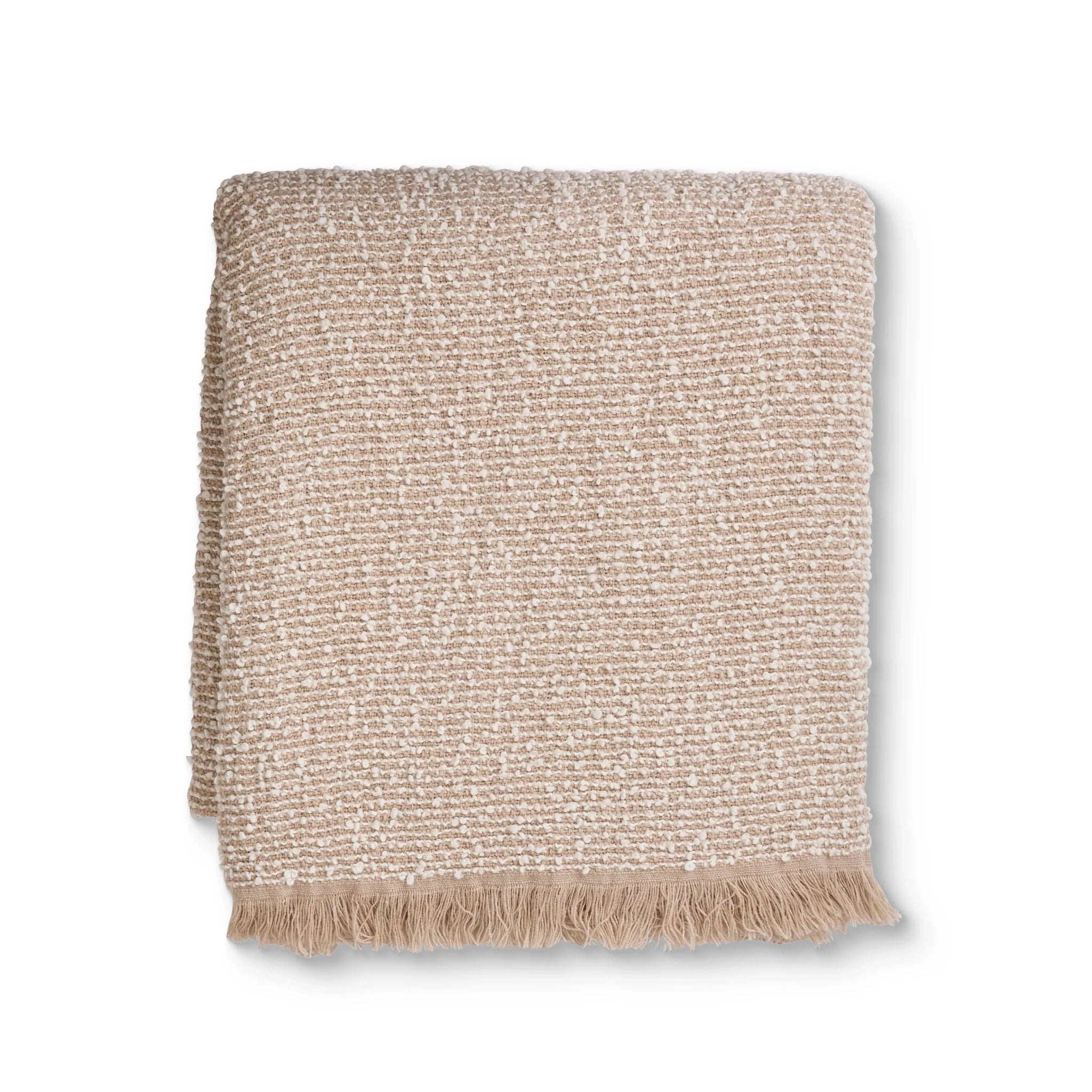 CLARA BEIGE CREAM THROW 160X200CM - Pure Apotheca
