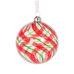 CLEAR PEPPERMINT SWIRL BAUBLE - Pure Apotheca