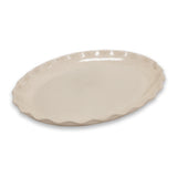 CLEO WAVY NATURAL SPECKLE OVAL PLATTER - Pure Apotheca