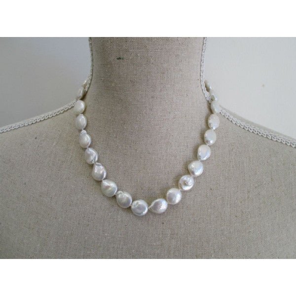 Clevelle Coin Pearl Necklace - Pure Apotheca