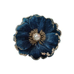 CLIP ON FABRIC MAGNOLIA ROYAL BLUE - Pure Apotheca