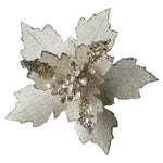 CLIP ON POINSETTIA NATURAL GINGHAM - Pure Apotheca