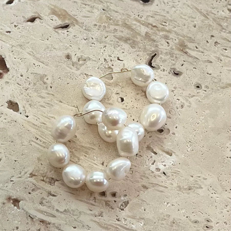 Clover 14K Gold Pearl Earring - Pure Apotheca