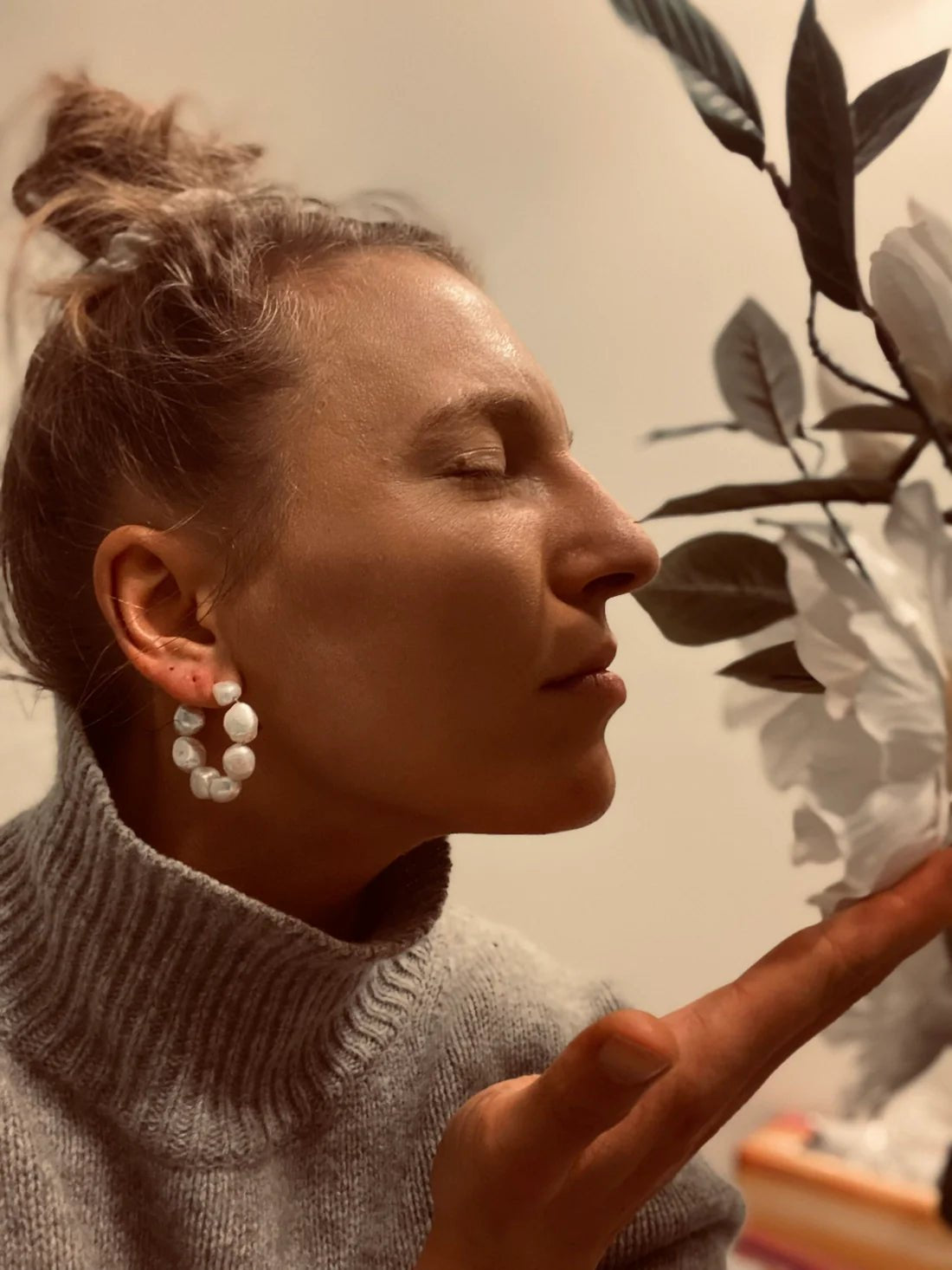 Clover 14K Gold Pearl Earring - Pure Apotheca