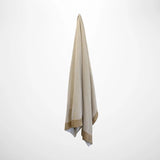 Clyde Caramel & Ivory Throw Boucle Weave - Pure Apotheca
