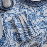 CLYDE STRIPE BLUE/WHITE CHEESE KNIFE SET - Pure Apotheca