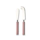 CLYDE STRIPE RUST CHEESE KNIFE SET/2 - Pure Apotheca