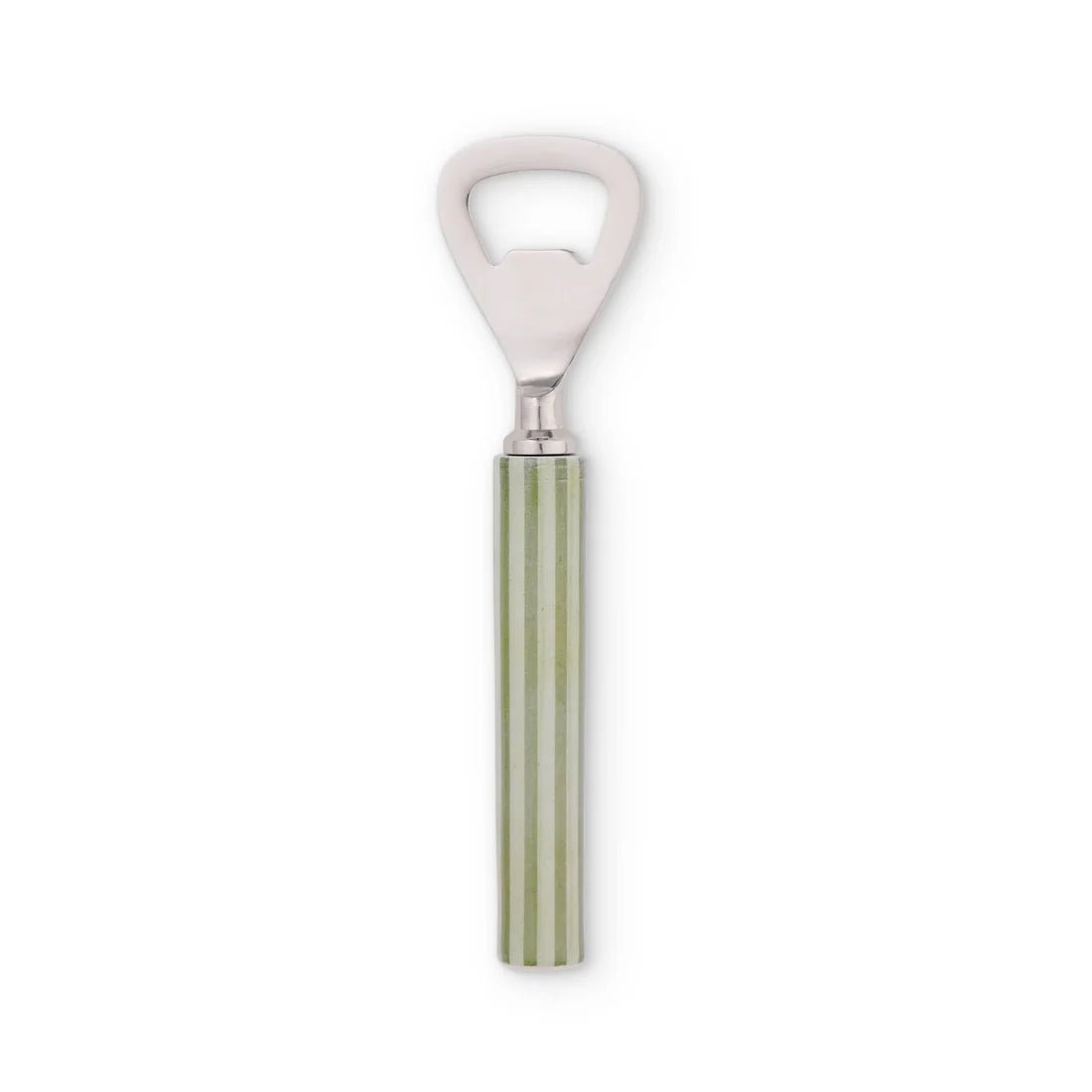 CLYDE STRIPE TWO TONE GREEN BOTTLE OPENER - Pure Apotheca