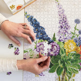 Cockatiels & Ruby Grapefruit 1000pc Puzzle - Pure Apotheca