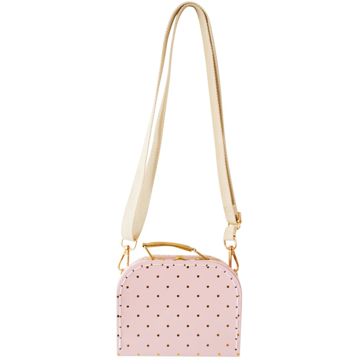 Coco Cross Body Case Pale Pink Gold Spot - Pure Apotheca