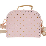 Coco Cross Body Case Pale Pink Gold Spot - Pure Apotheca