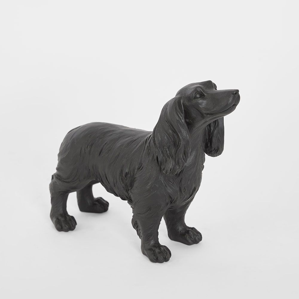 Coco Dachshund Sculpture Black - Pure Apotheca