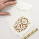 Congratulations Scallop Card - Pure Apotheca