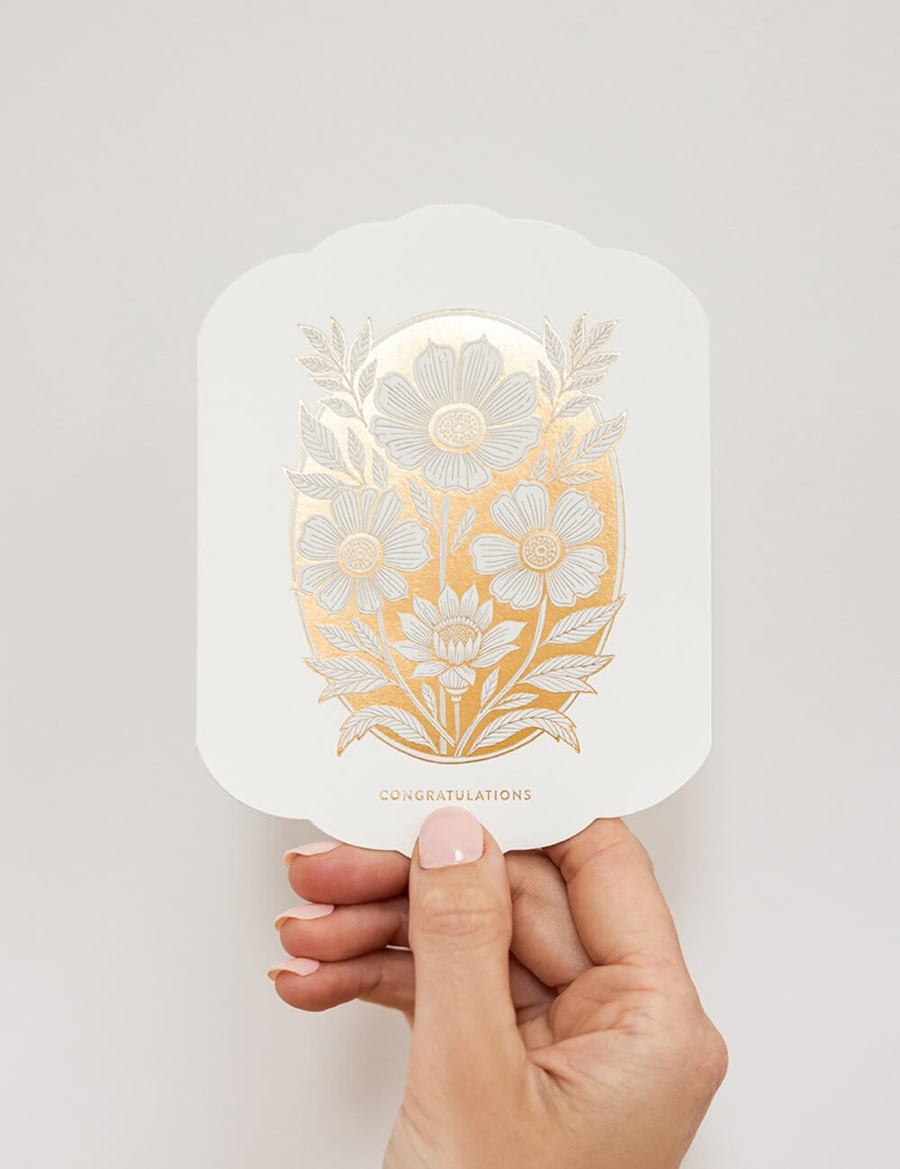 Congratulations Scallop Card - Pure Apotheca