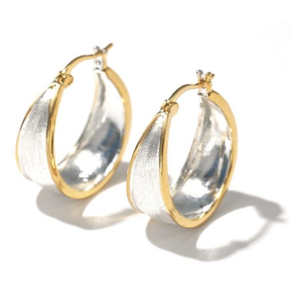 Connie Gold/Silver Hoops - Pure Apotheca