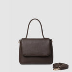 Connie Top Handle Bag - Chocolate - Pure Apotheca