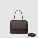 Connie Top Handle Bag - Chocolate - Pure Apotheca