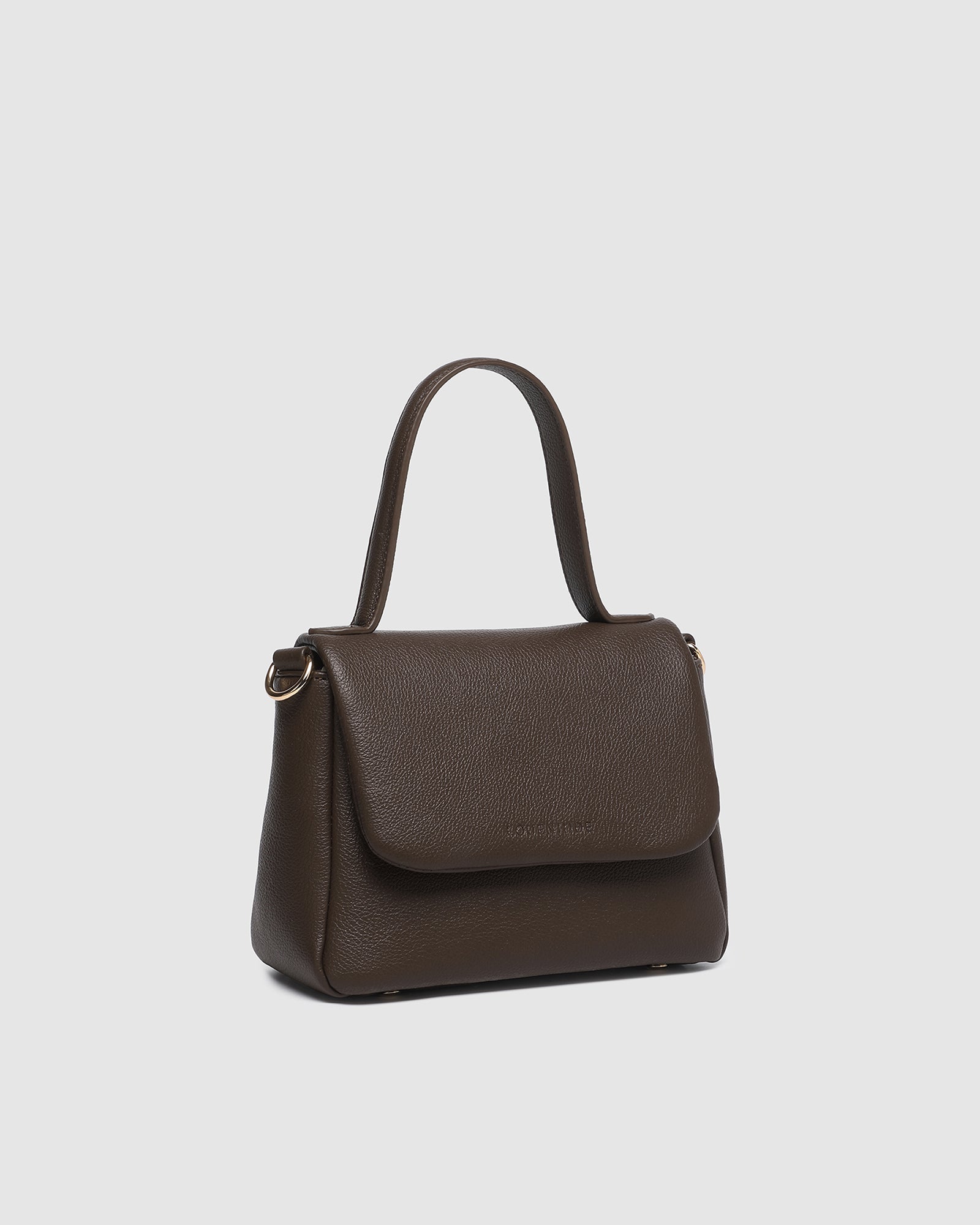 Connie Top Handle Bag - Chocolate - Pure Apotheca