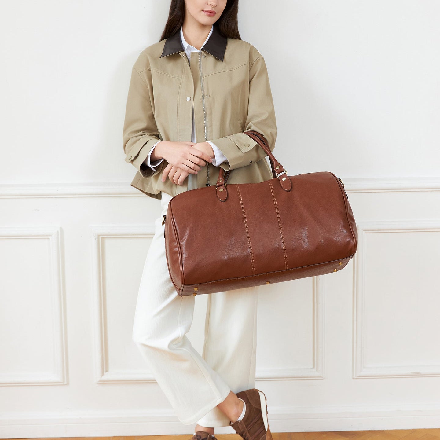 Cooper Travel Bag Cognac - Pure Apotheca