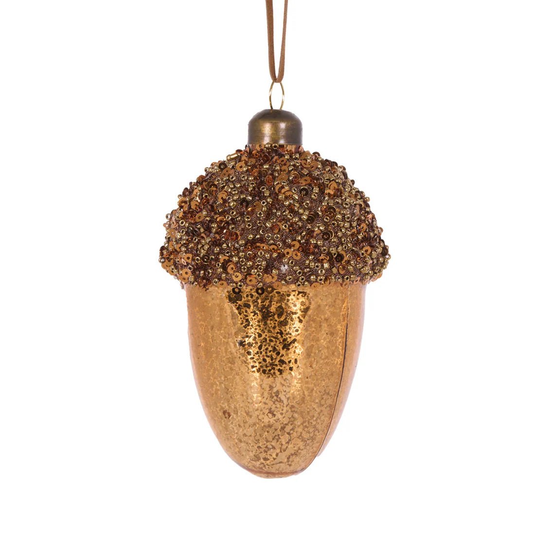 COPPER WOODLAND ACORN BAUBLE - Pure Apotheca