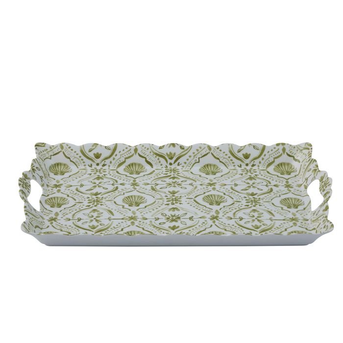 Costiera Melamine Tray 49x30x4cm Olive - Pure Apotheca