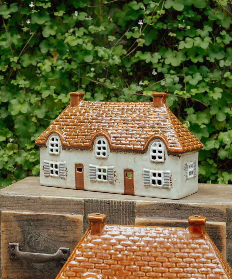 Cotswold Tea Light Cottage Ivory - Pure Apotheca