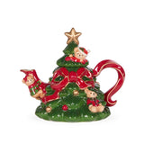 COZY TEDDY BEAR CHRISTMAS TREE TEAPOT - Pure Apotheca